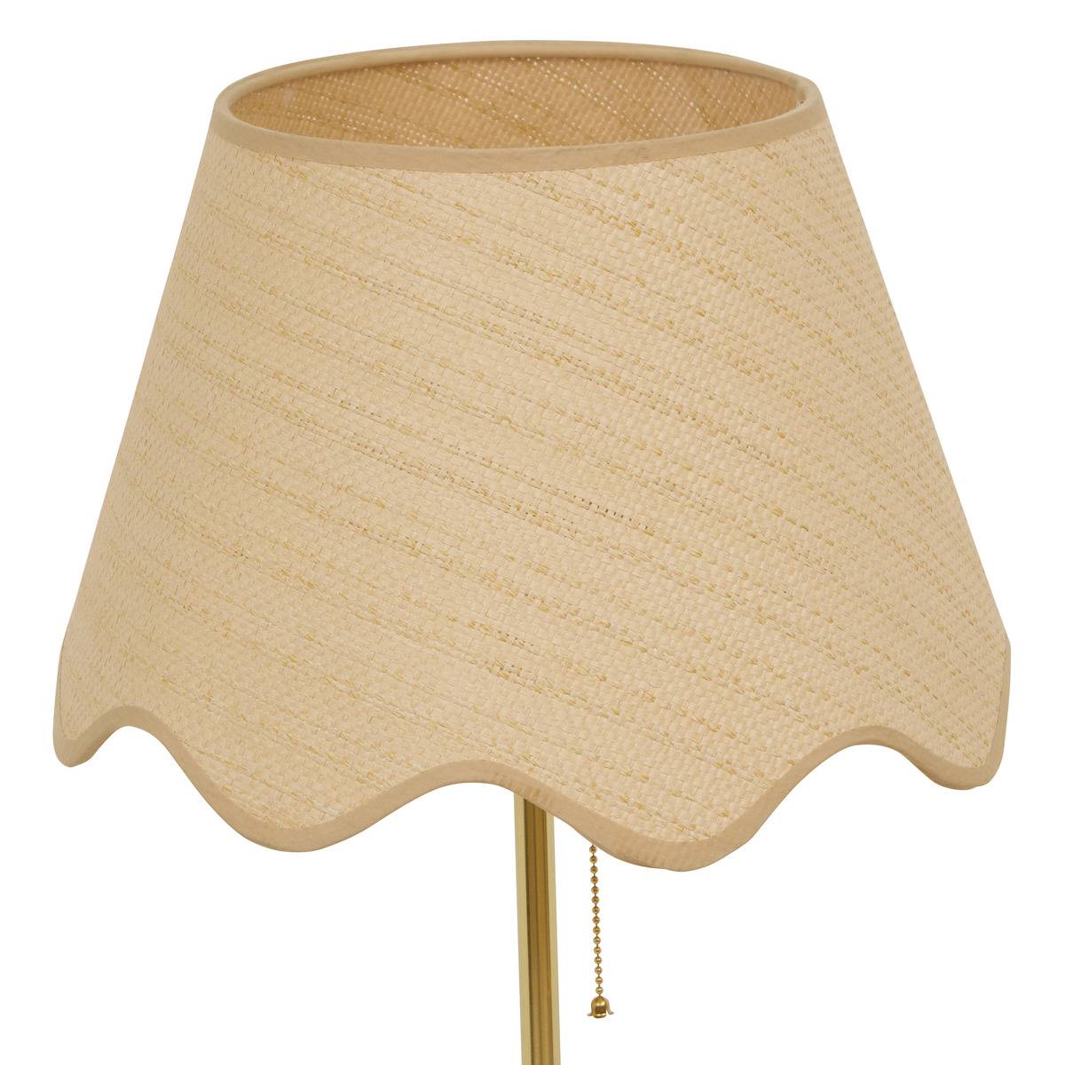 Lampadaire cylindrique FLORE doré, ATMOSPHERA