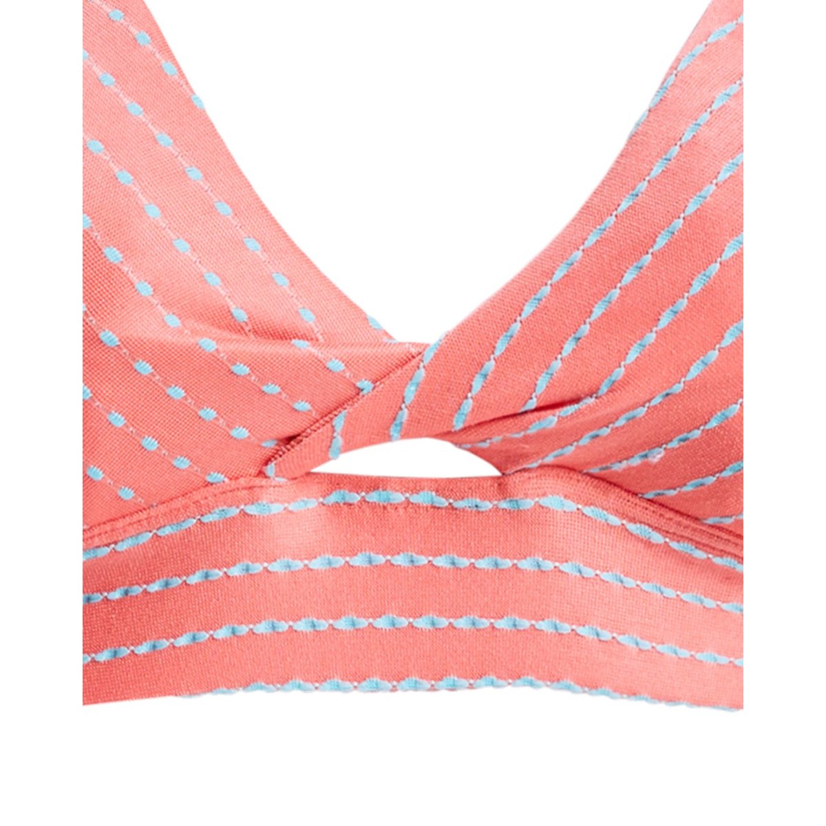Haut de maillot de bain bikini allongé WAVY BABY ELONGATED DCUP. orange camellia, ROXY