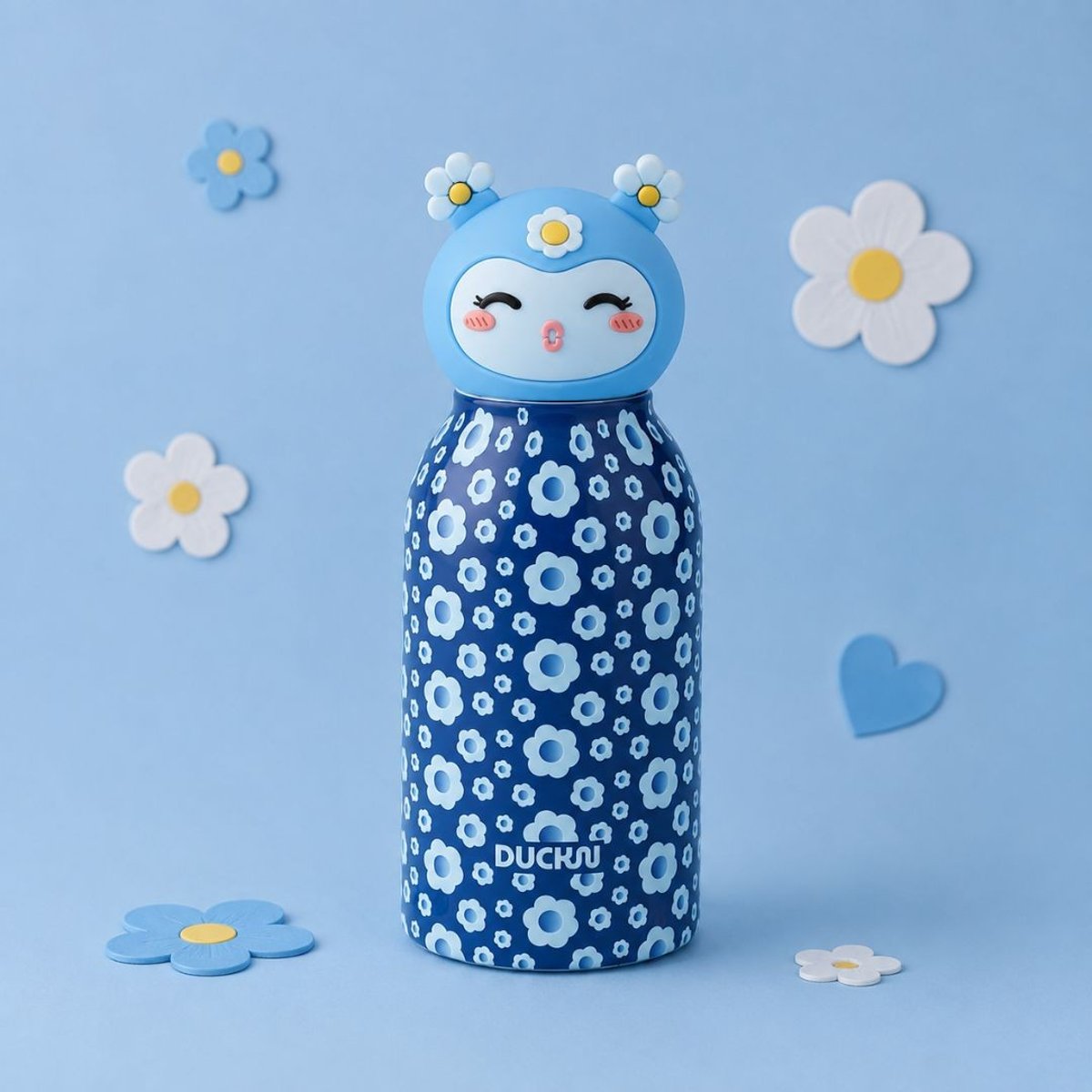 Gourde isotherme monstre bleu, Mimiki bleu, ARTIME