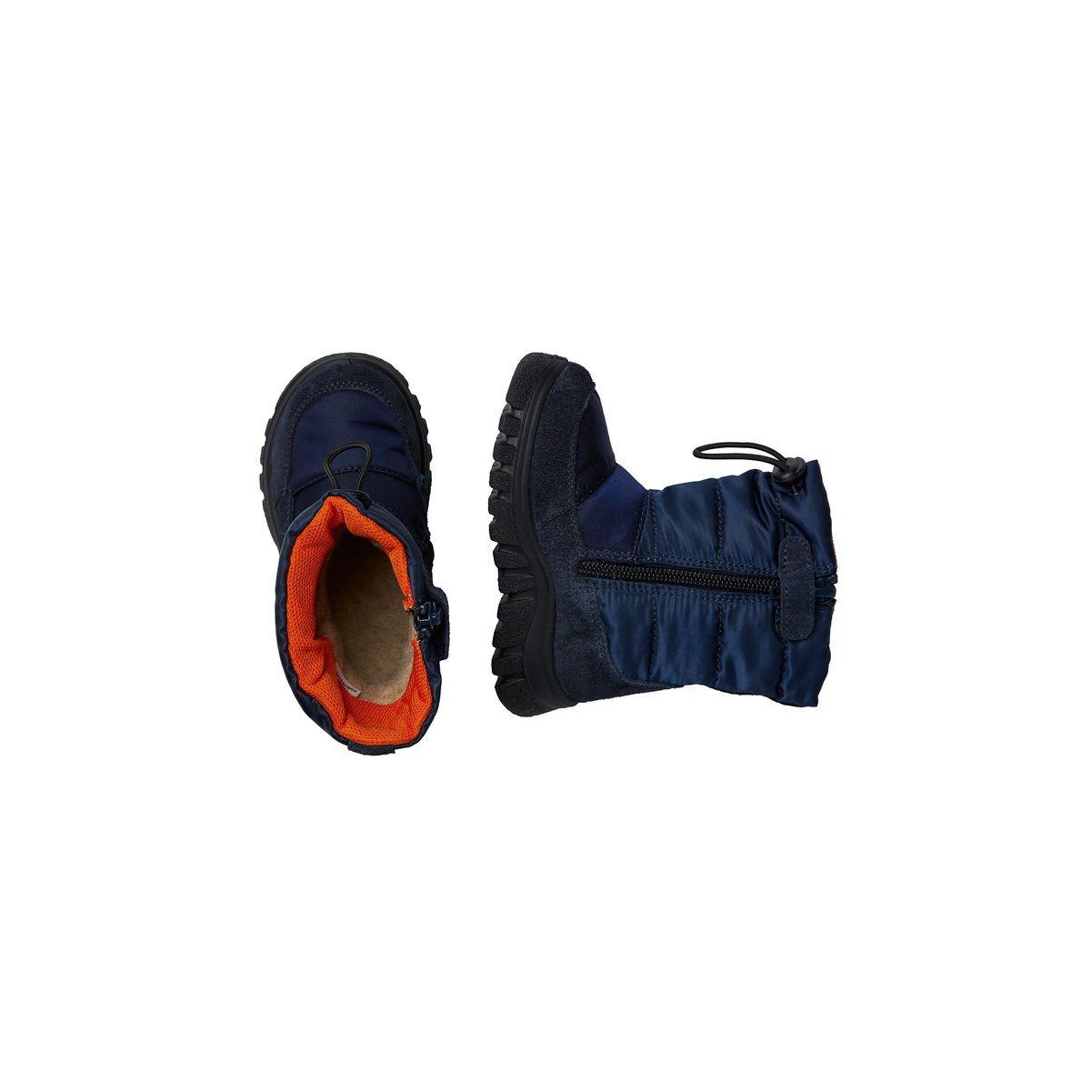 Bottes en suède et tissu POZNURR BEAR 2 WP marine, FALCOTTO