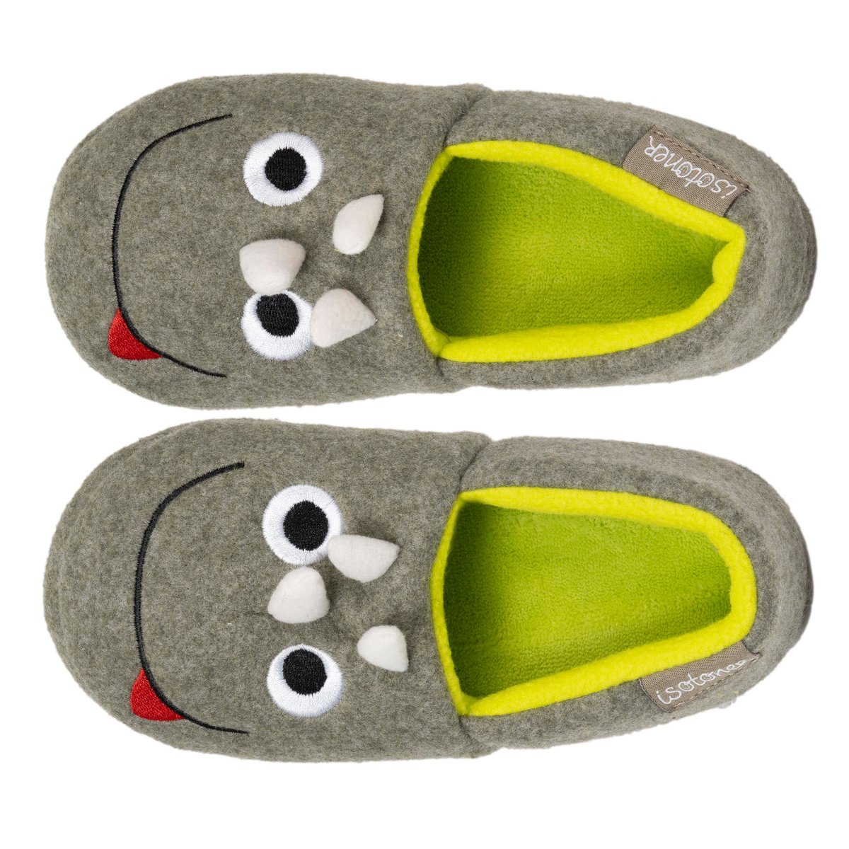 Chaussons Mocassins vert, ISOTONER