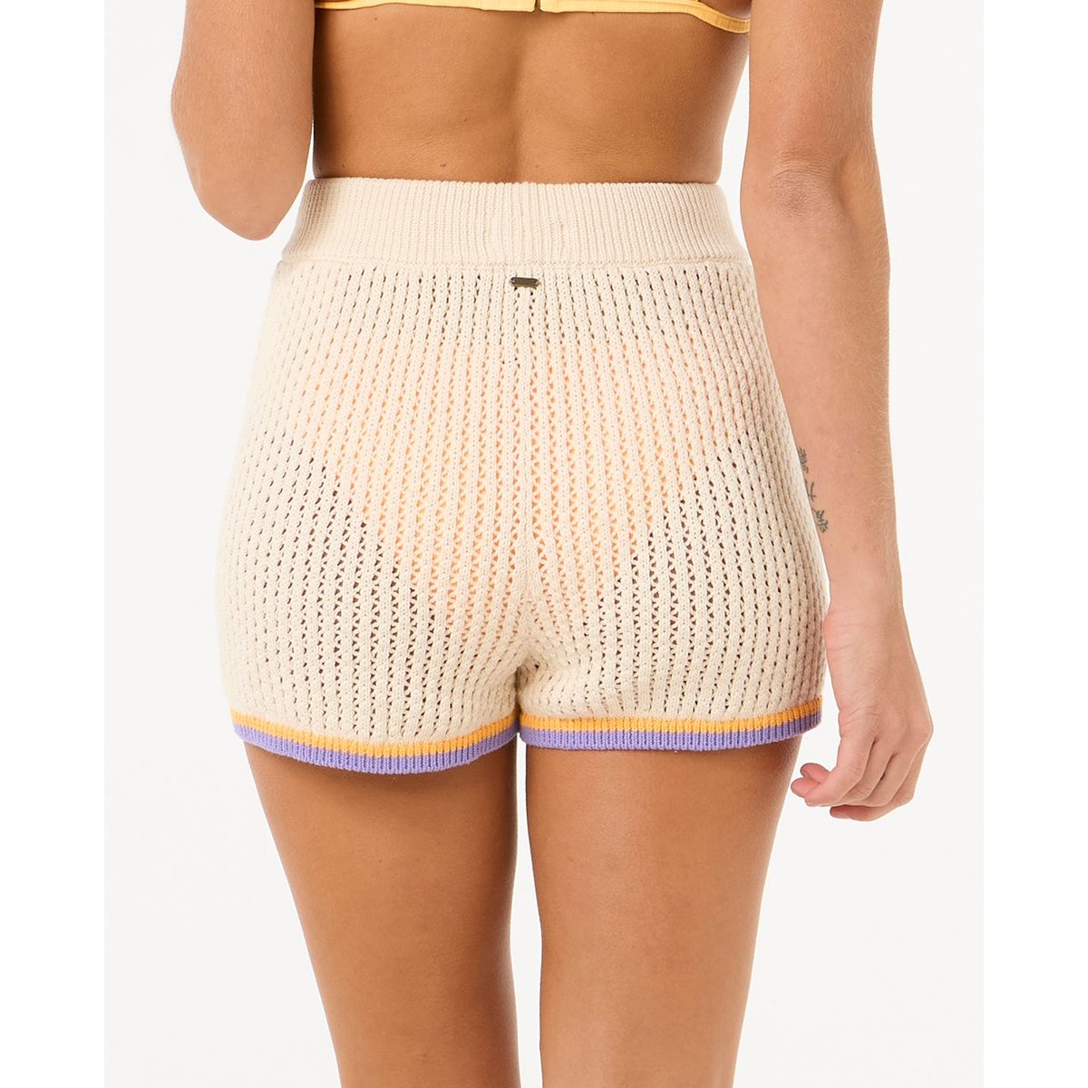 Short CALA VADELLA CROCHET SHORT blanc cassé, RIP CURL