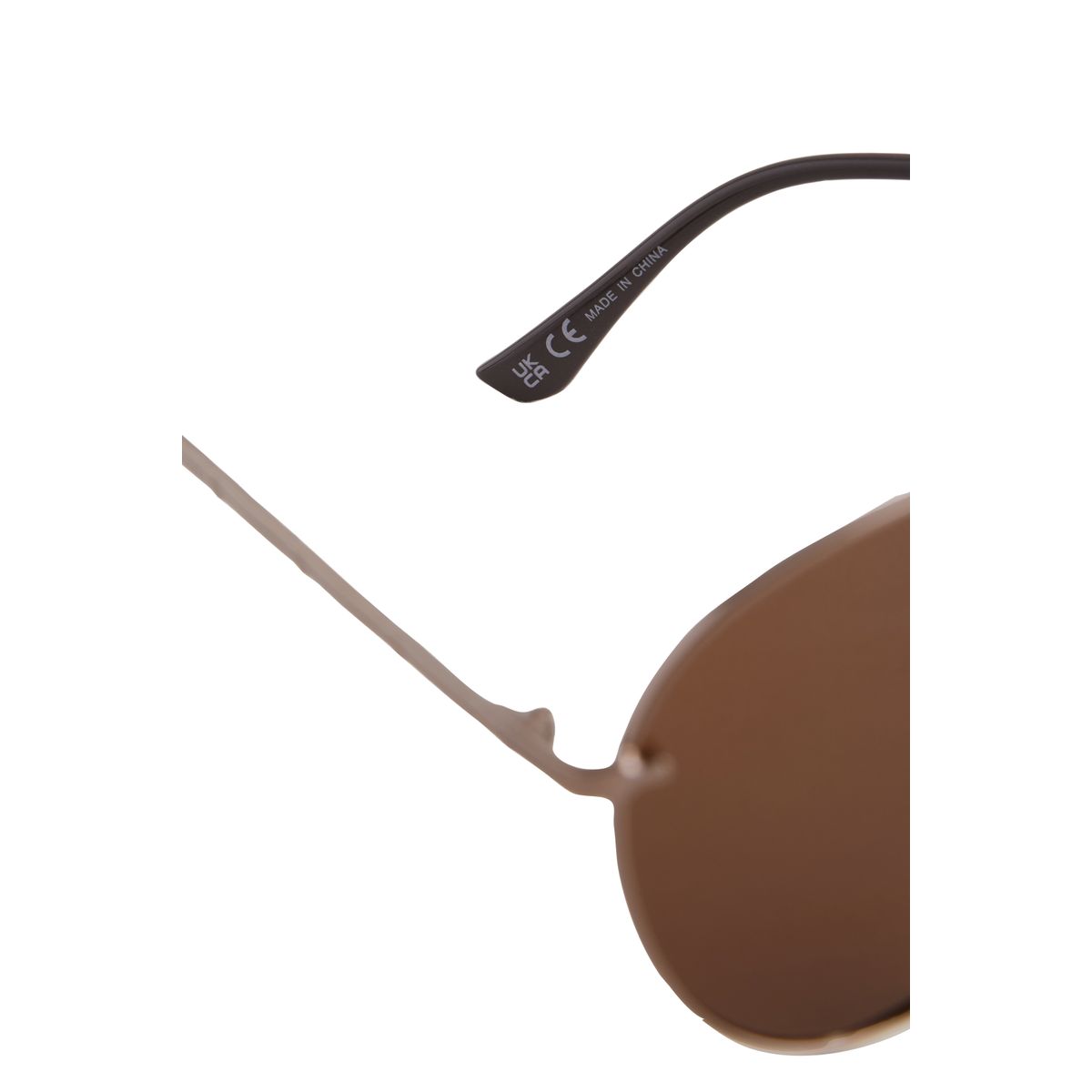 Lunettes de soleil style aviateur métallisées, NEXT