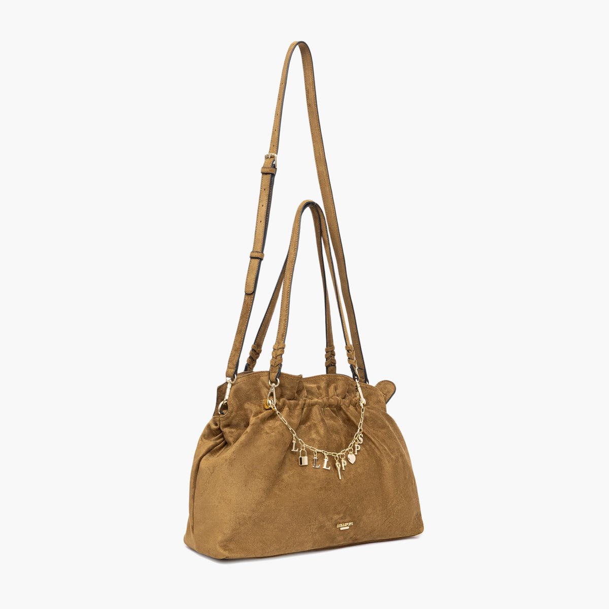 Sac shopper M  Teana camel,doré, LOLLIPOPS