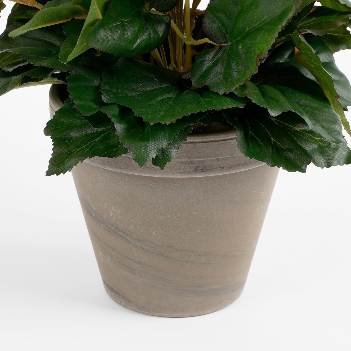 Plante artificielle BEGONIA blanc, MICA DECORATIONS