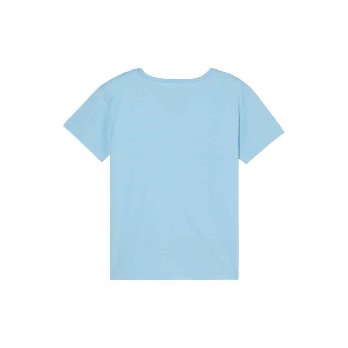 T-Shirt, manches courtes, col rond, . bleu cerulean, ROXY