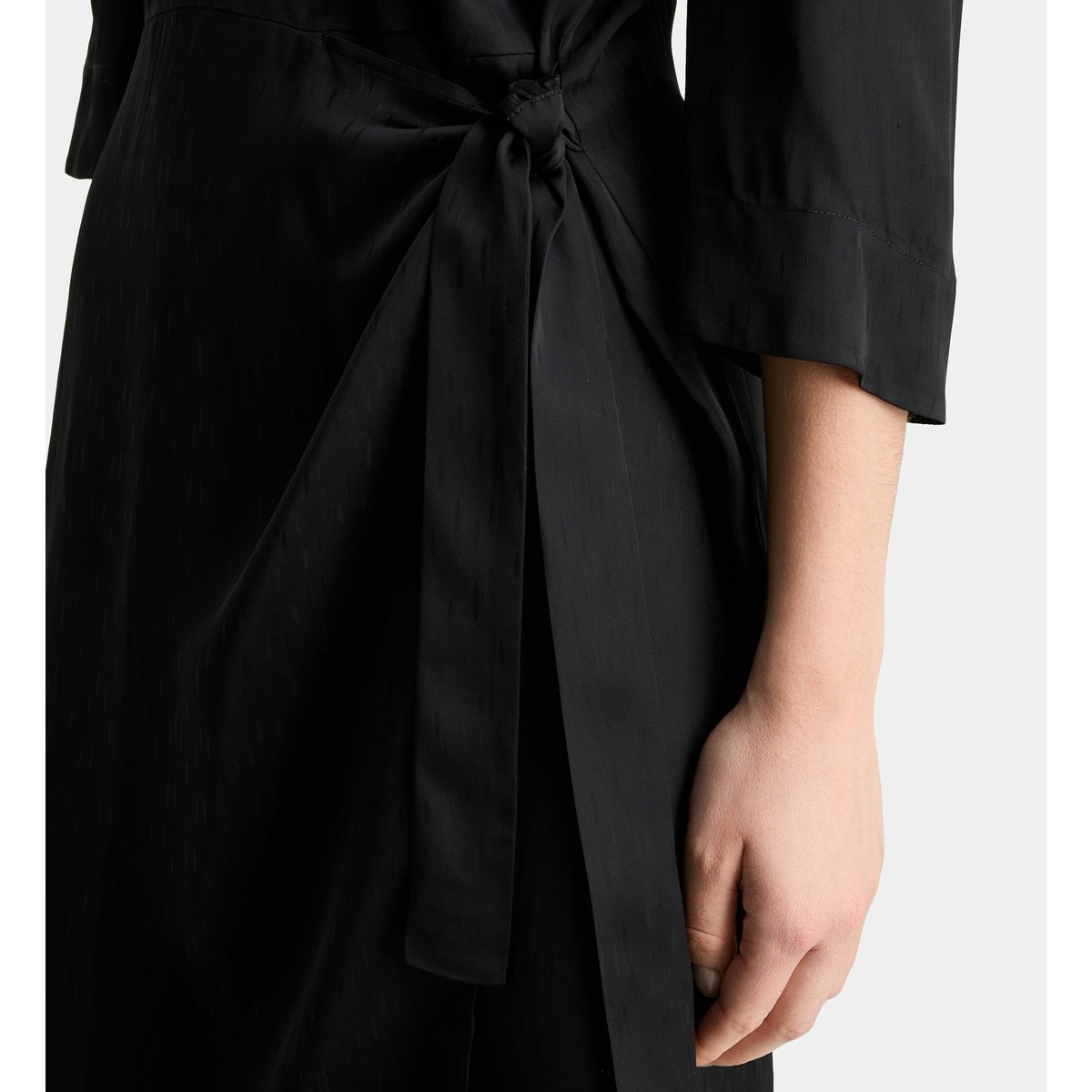 Robe courte darcy jak ajustée noir, GALERIES LAFAYETTE