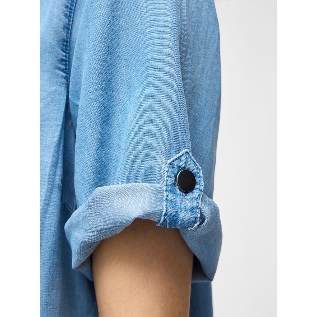 Robe Courte bleu - light blue denim1, VILA