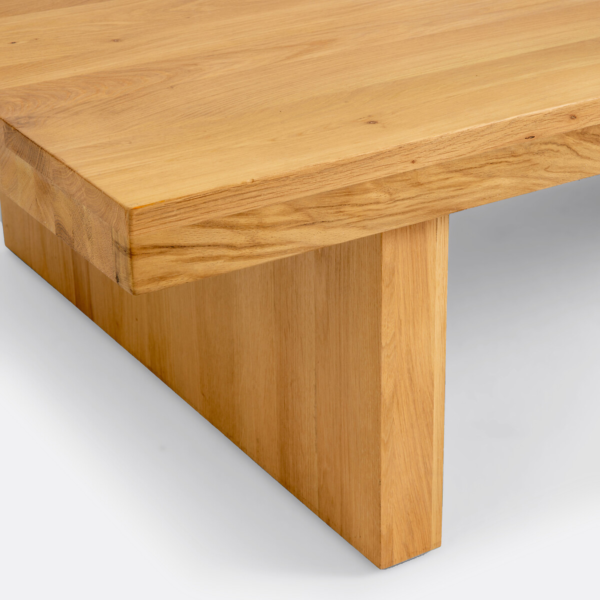 Table basse chêne massif L150 cm, Vova chêne, LA REDOUTE INTERIEURS