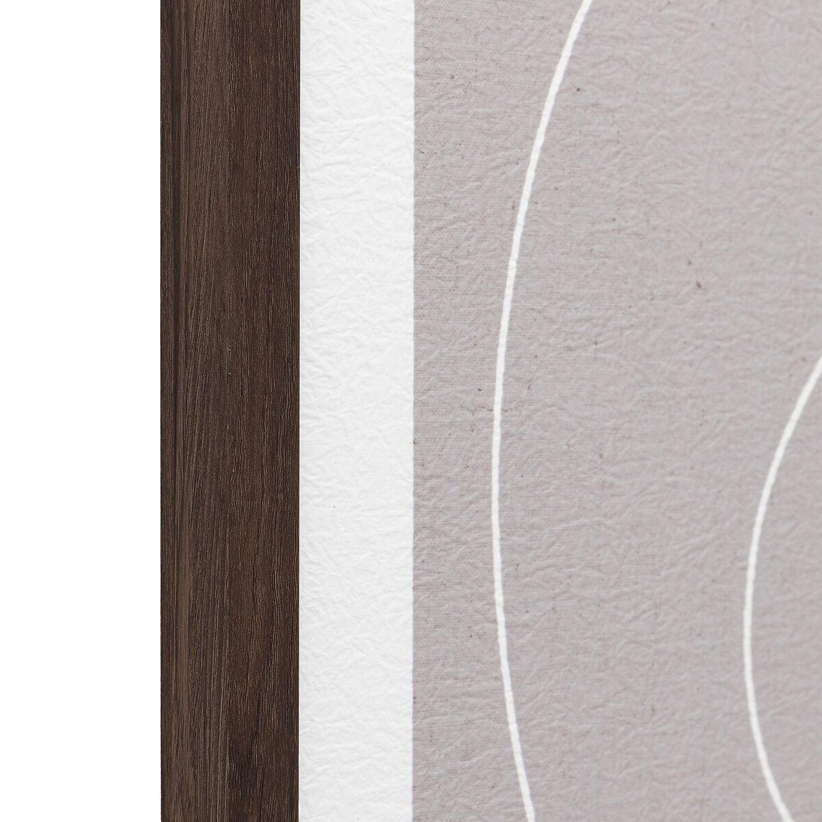 Set of 2 Continuation Framed Art natural, ÉDITÉ