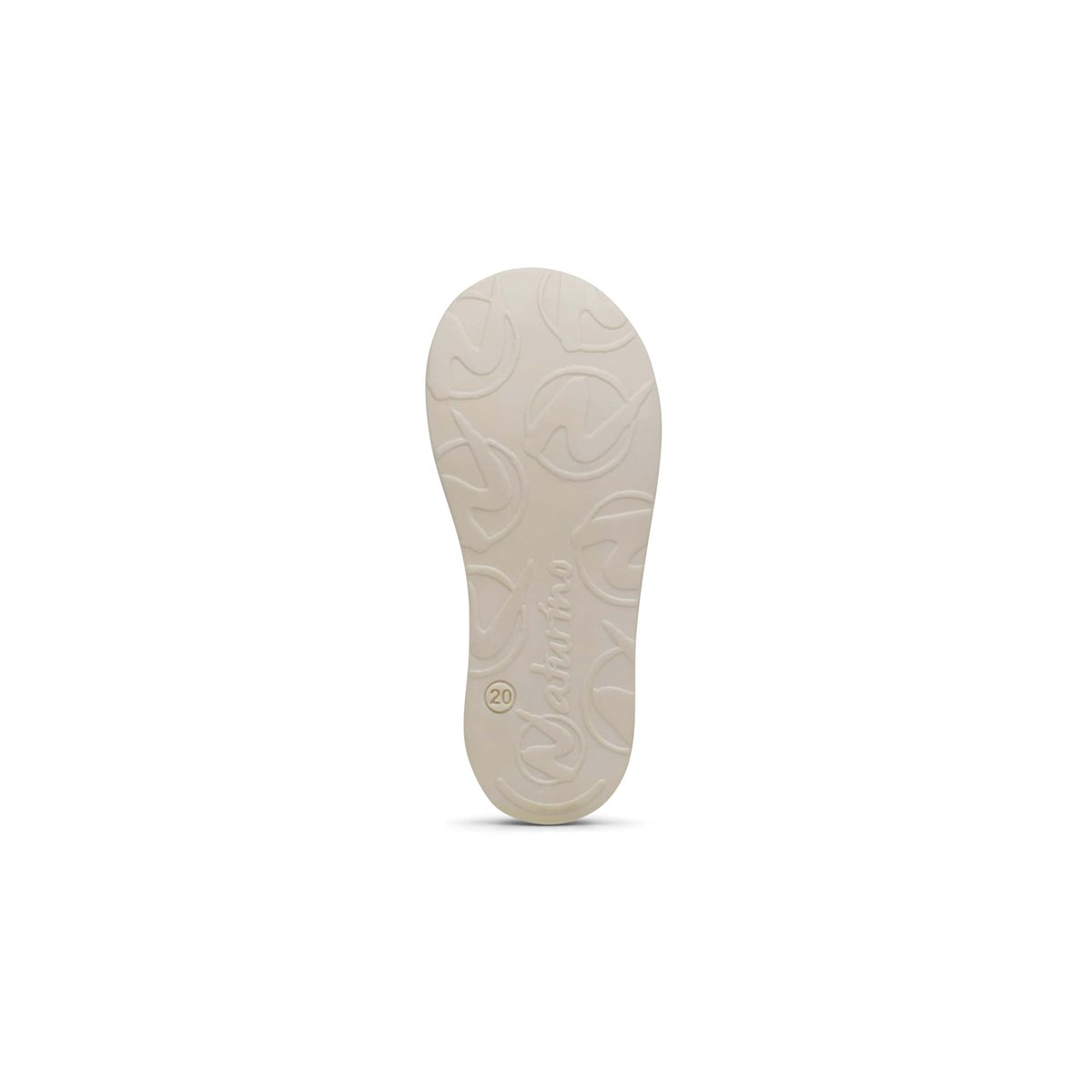 Chaussures premiers pas en daim COCOON EMBR.DAISIES beige, NATURINO
