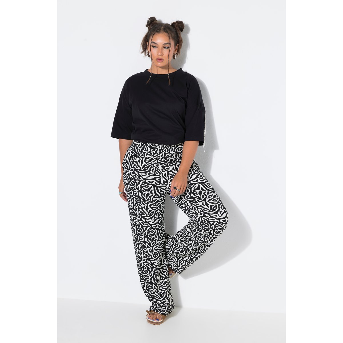 Pantalon Wide Legs noir, STUDIO UNTOLD