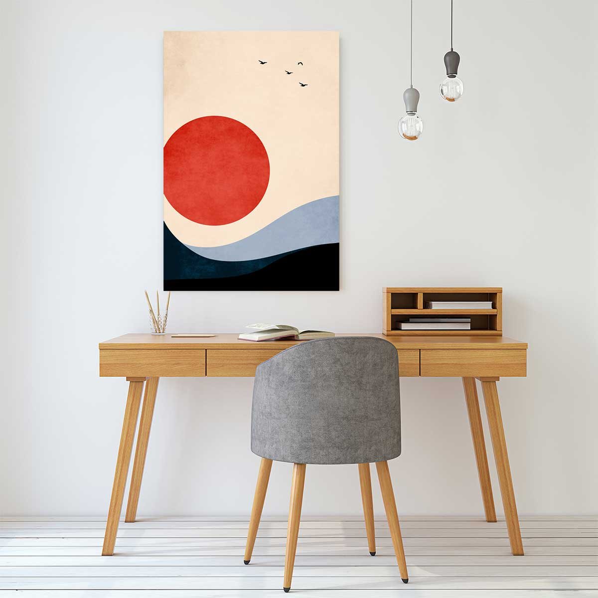 Tableau Memoire de vagues tableau alu dibond, HEXOA