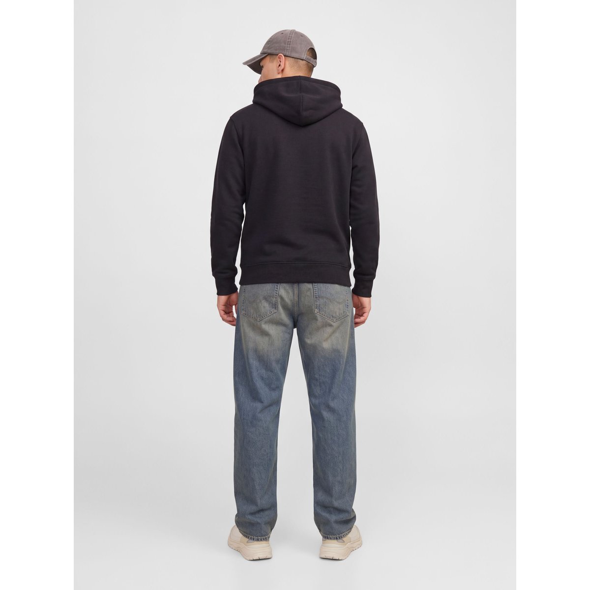 Sweat À Capuche black 1, JACK & JONES
