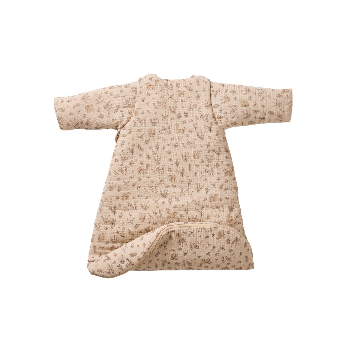 Gigoteuse en gaze de coton NUTTY ficelle, VERTBAUDET