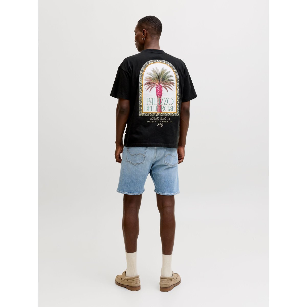 T-Shirt black 1, JACK & JONES