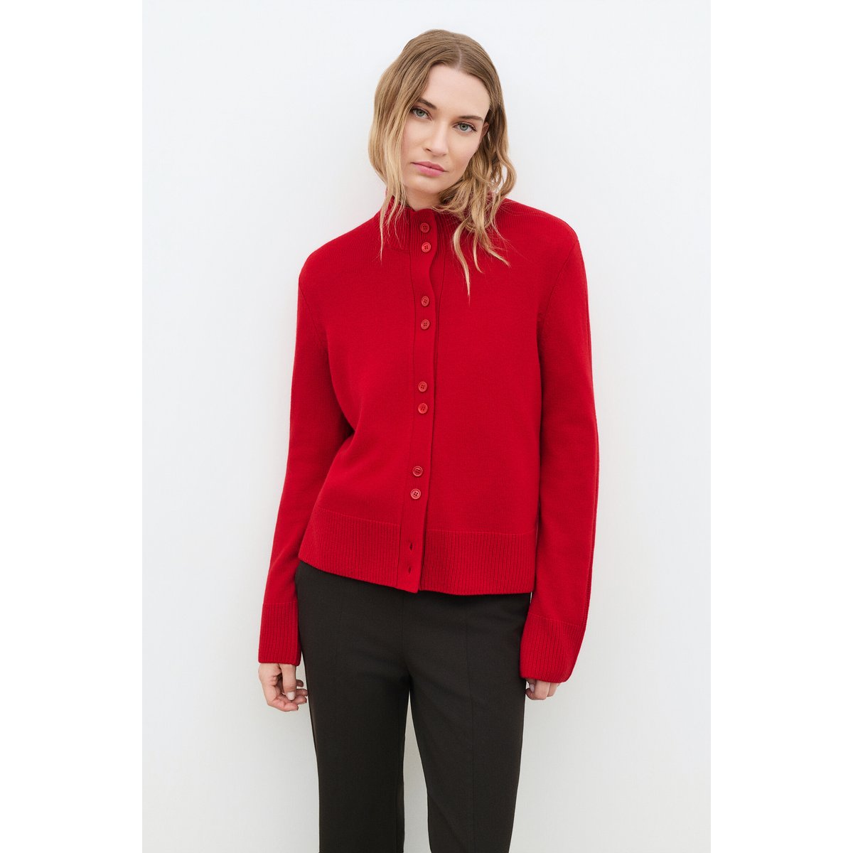 Pull droit camionneur MWINNIE rouge, CAROLL