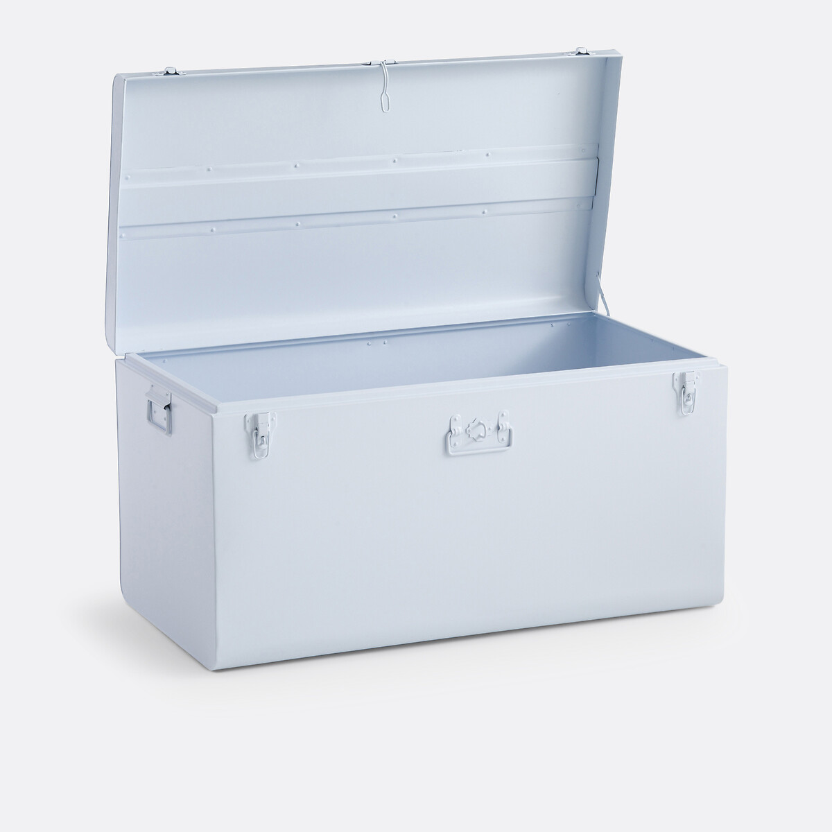 Malle de rangement en métal acier XXL, Masa blanc, LA REDOUTE INTERIEURS