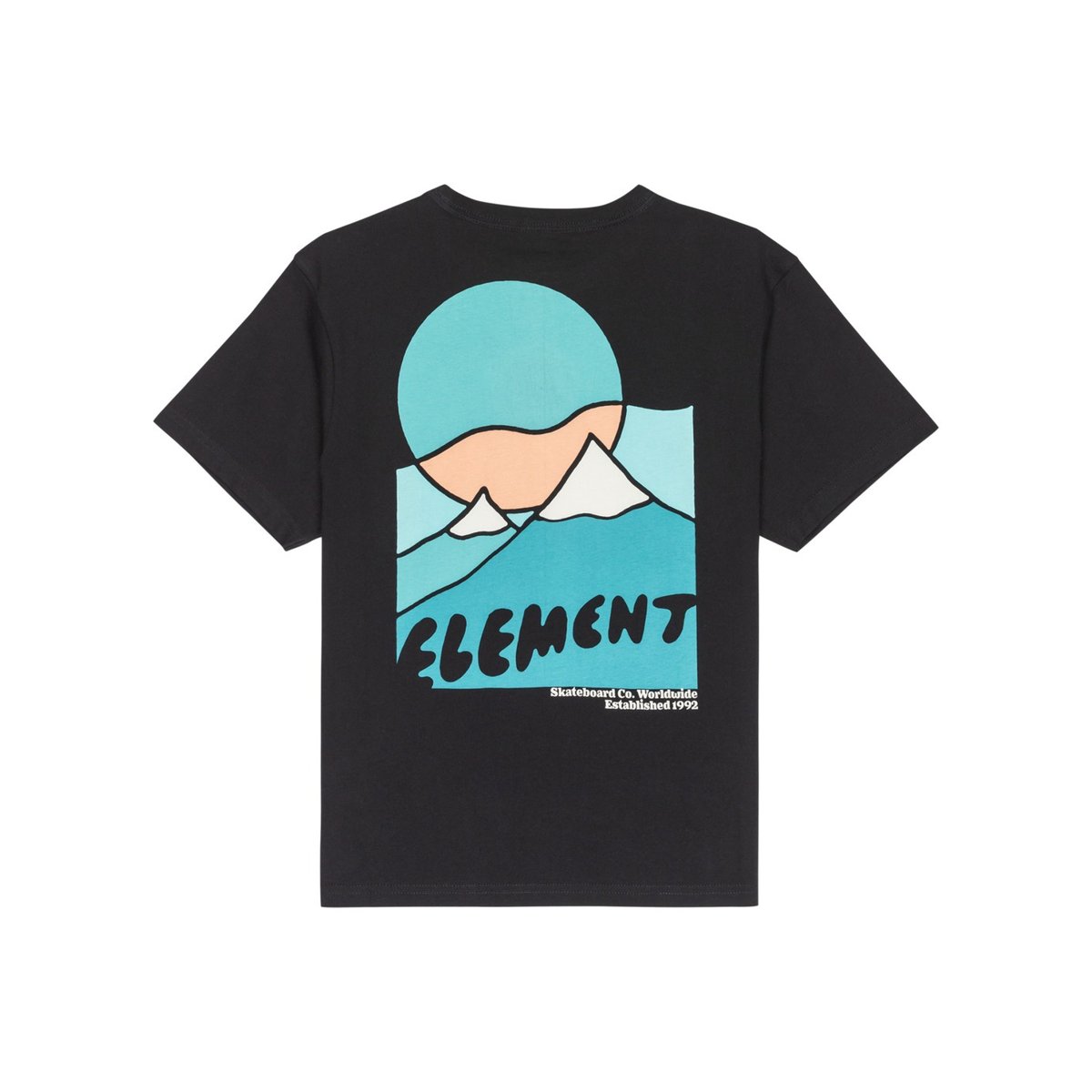 T-shirt à manches courtes SUNRISE Y noir flint black, ELEMENT