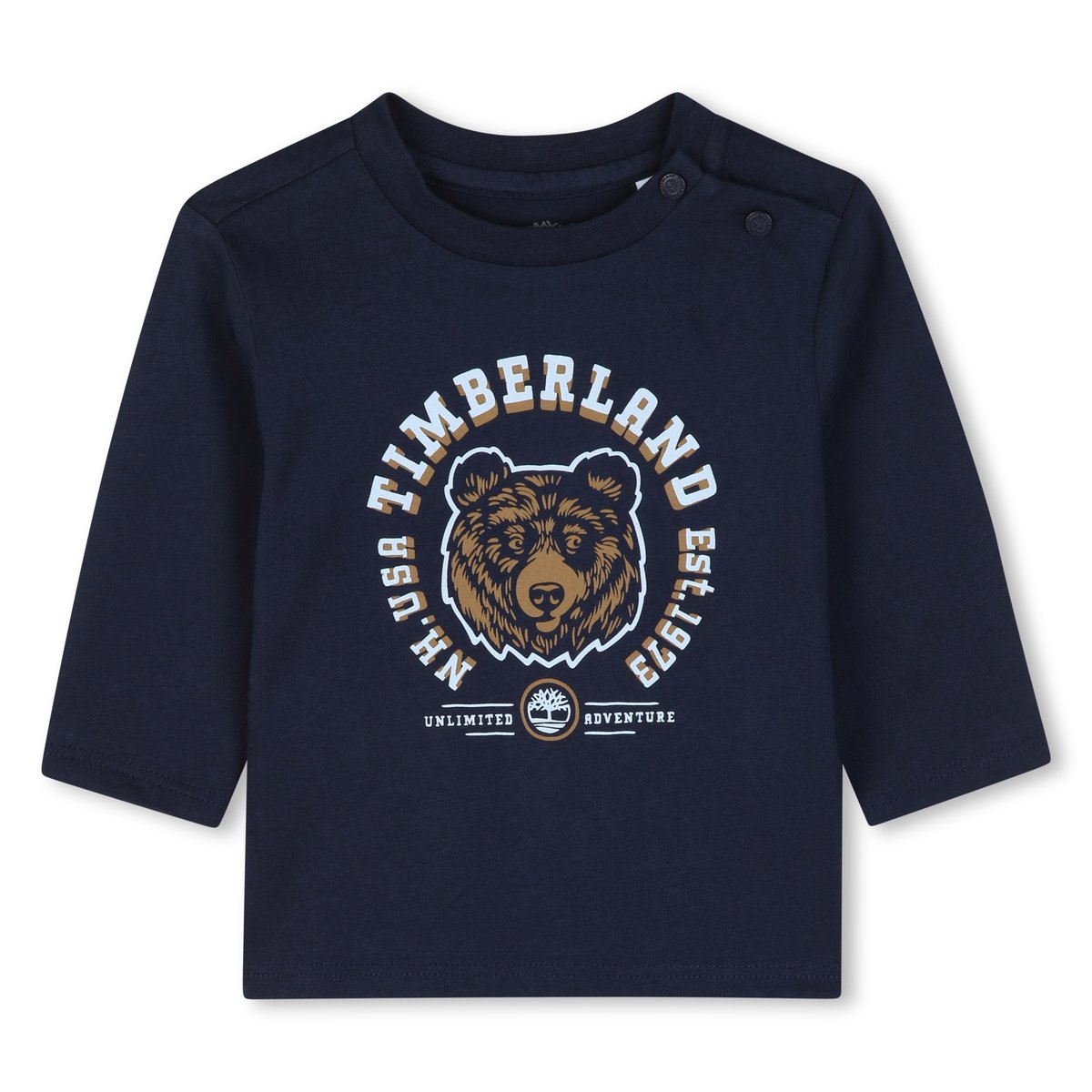 Tee-shirt manches longues bleu cargo, TIMBERLAND