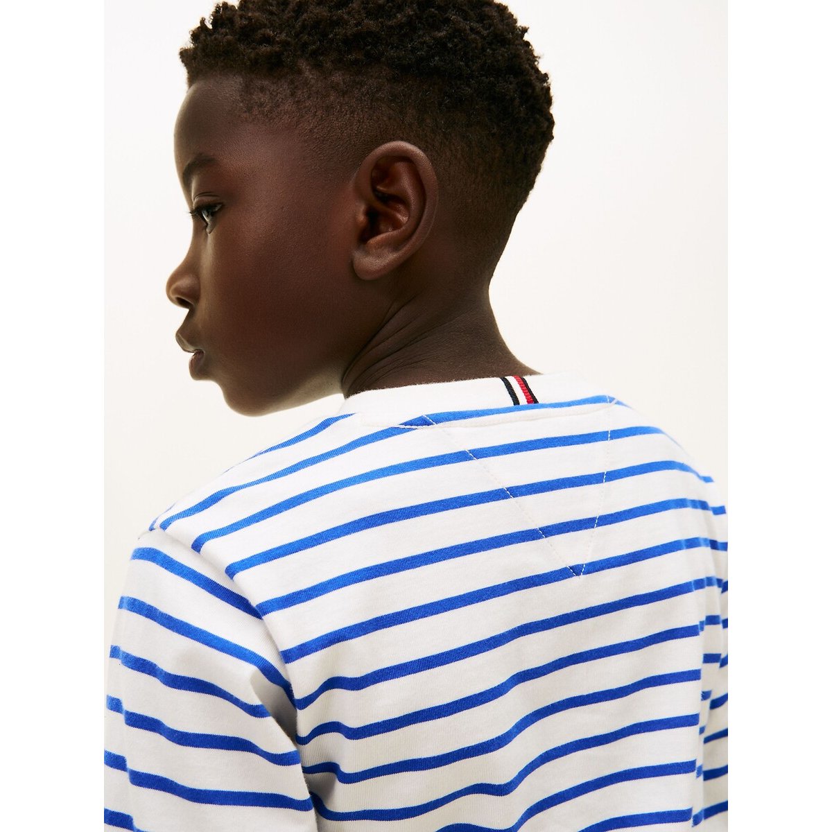 Breton Striped Long Sleeve T-Shirt blue striped, TOMMY HILFIGER