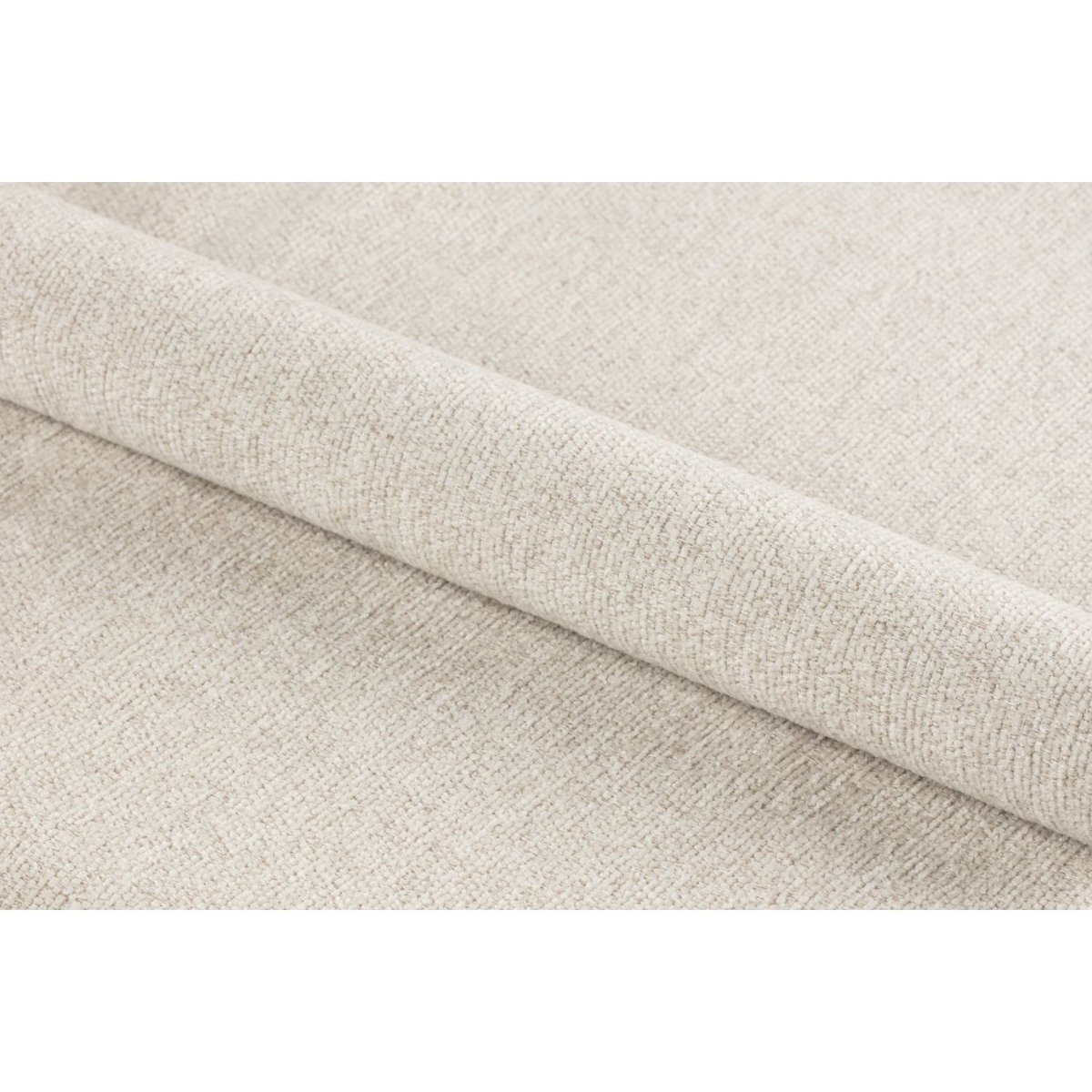 Lot de 2 chaises de salle à manger en tissu AULNE beige, TOILINUX