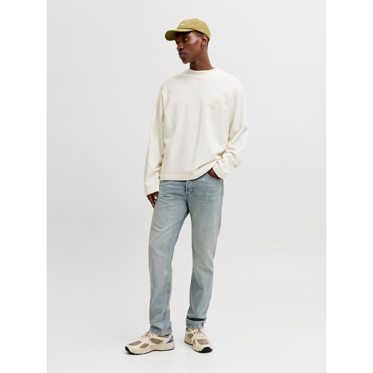 Jean Coupe Décontractée blue denim, JACK & JONES