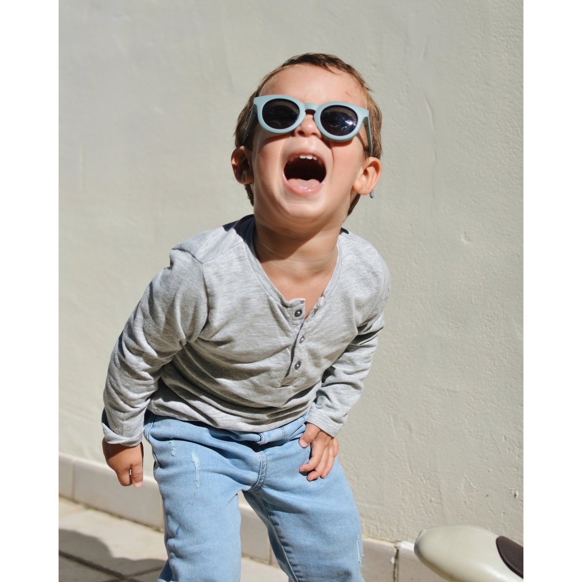 Lunettes de soleil enfant 2-4 ans bleu baltique, BEABA