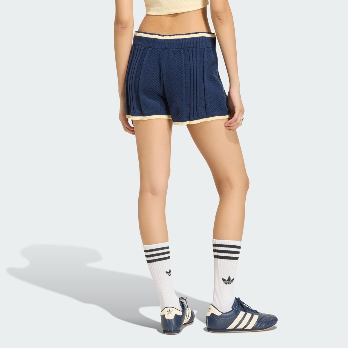 Short Maille Torsadée Short Maille Torsadée night indigo, adidas Originals