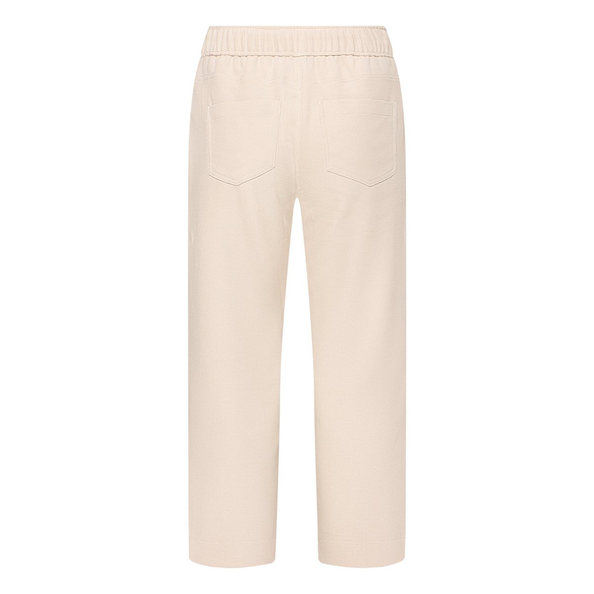 Pantalon casual à taille élastique taupe/cream, BETTY & CO