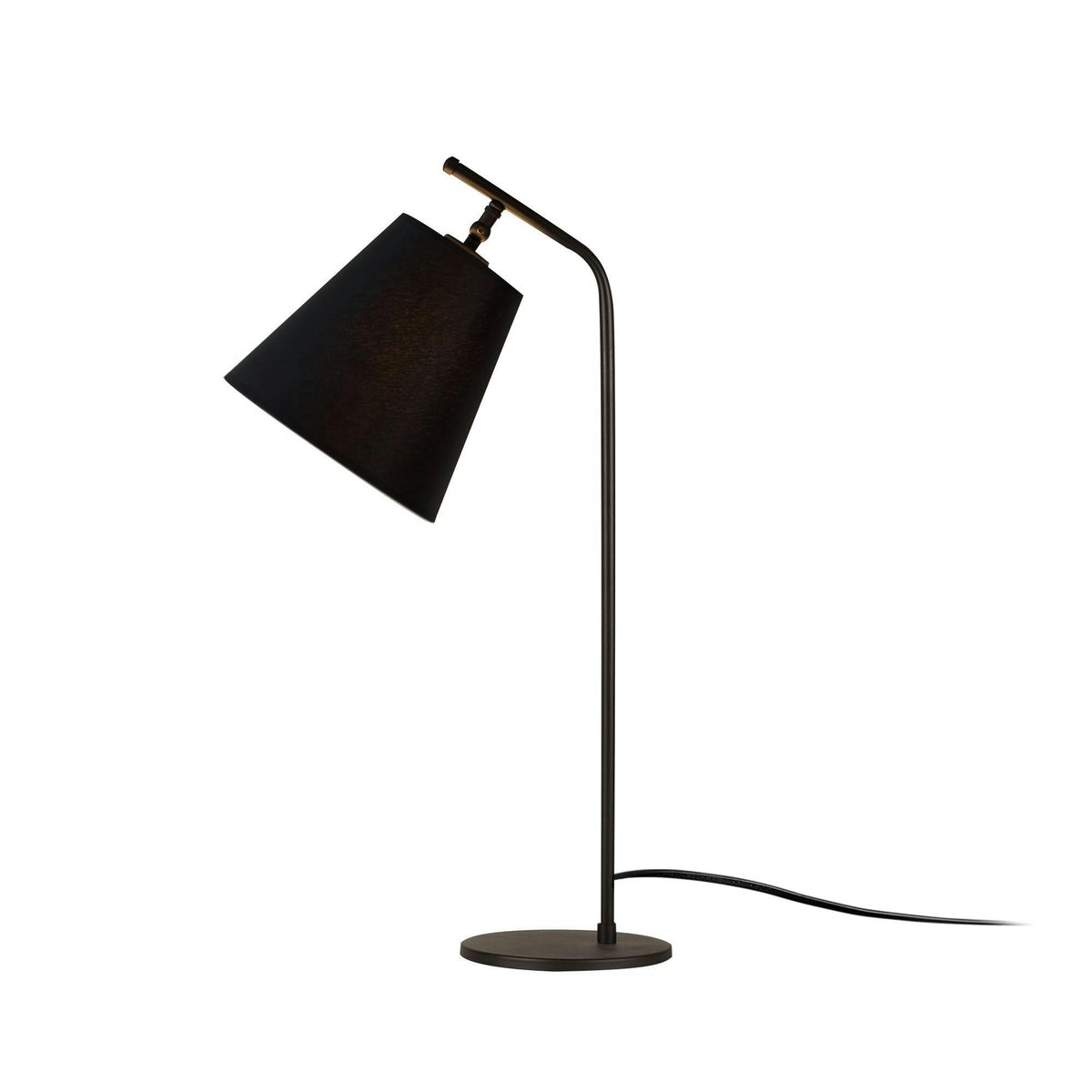 Lampe de chevet vintage ZURICH noir, PIER IMPORT