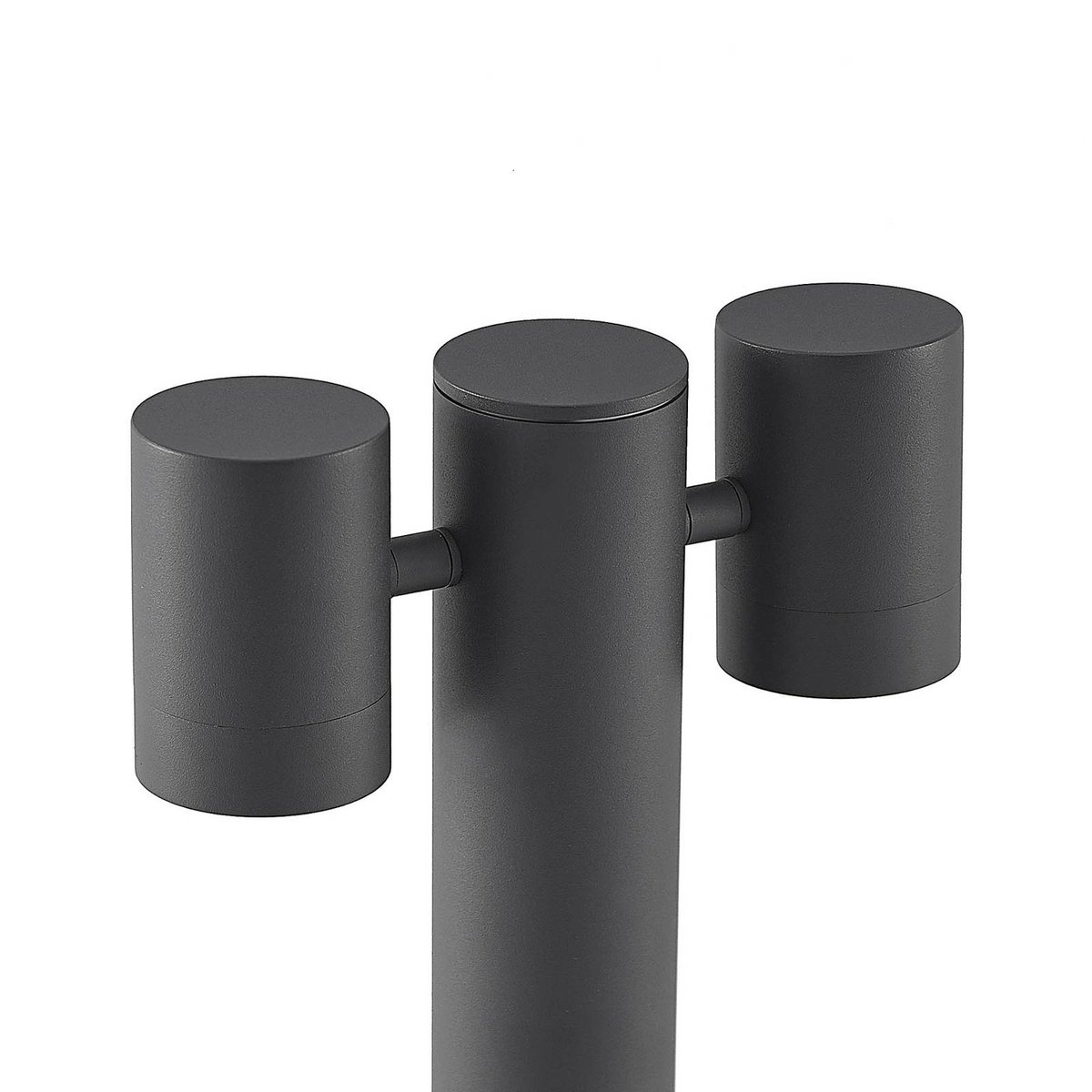 Luminaire extérieur en aluminium moderne gris foncé, LUCANDE
