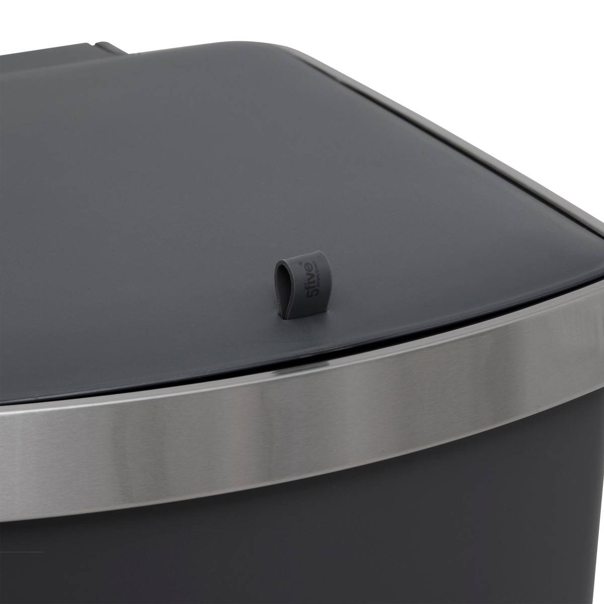 Poubelle BASIC gris, 5FIVE SIMPLY SMART