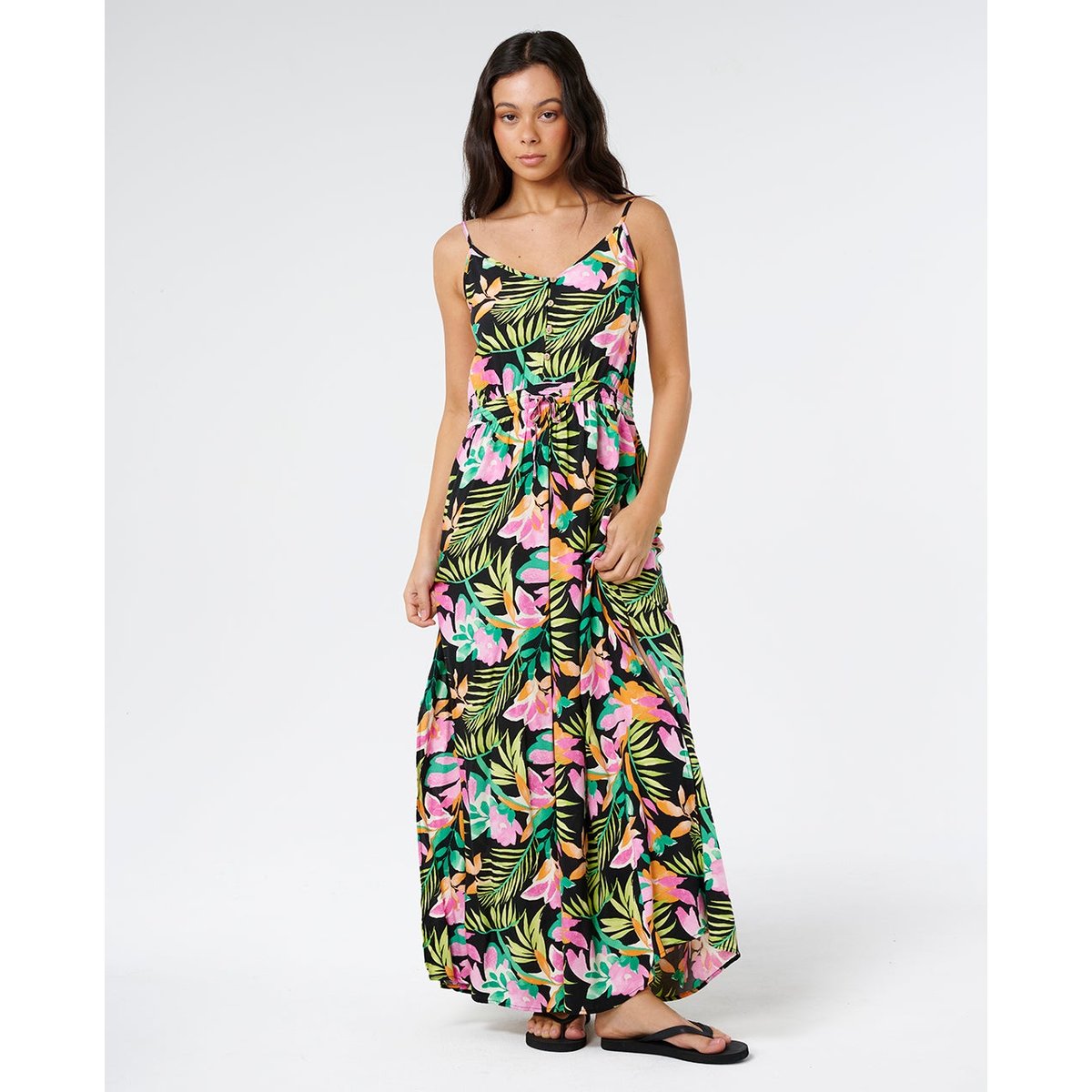Robe longue Molokai noir, RIP CURL