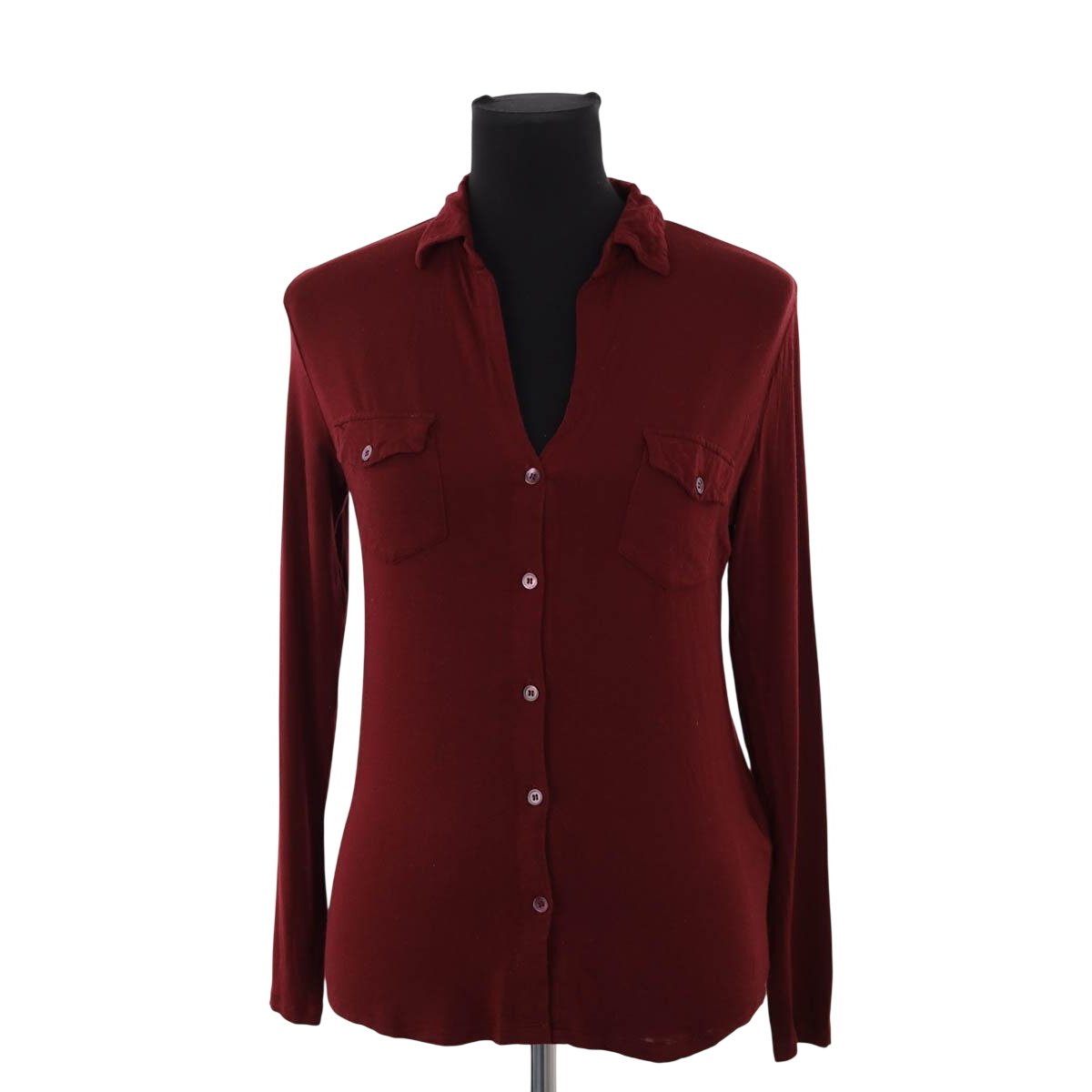 Chemise - Très Bon État bordeaux, MAJESTIC FILATURES