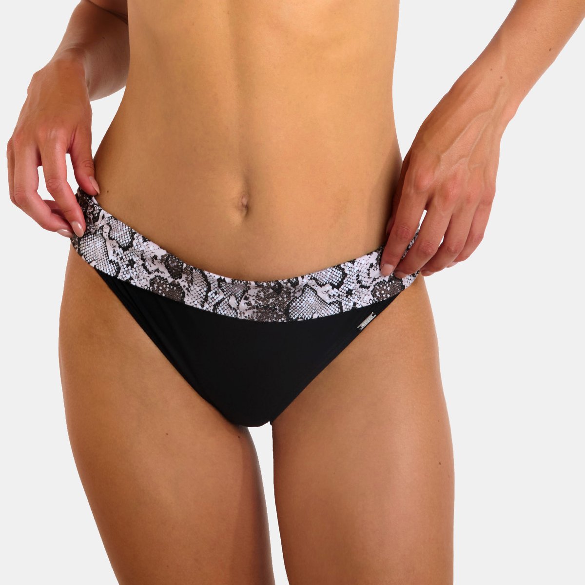 Bas de maillot culotte Mauve - SKINARIA taupe, LIVIA