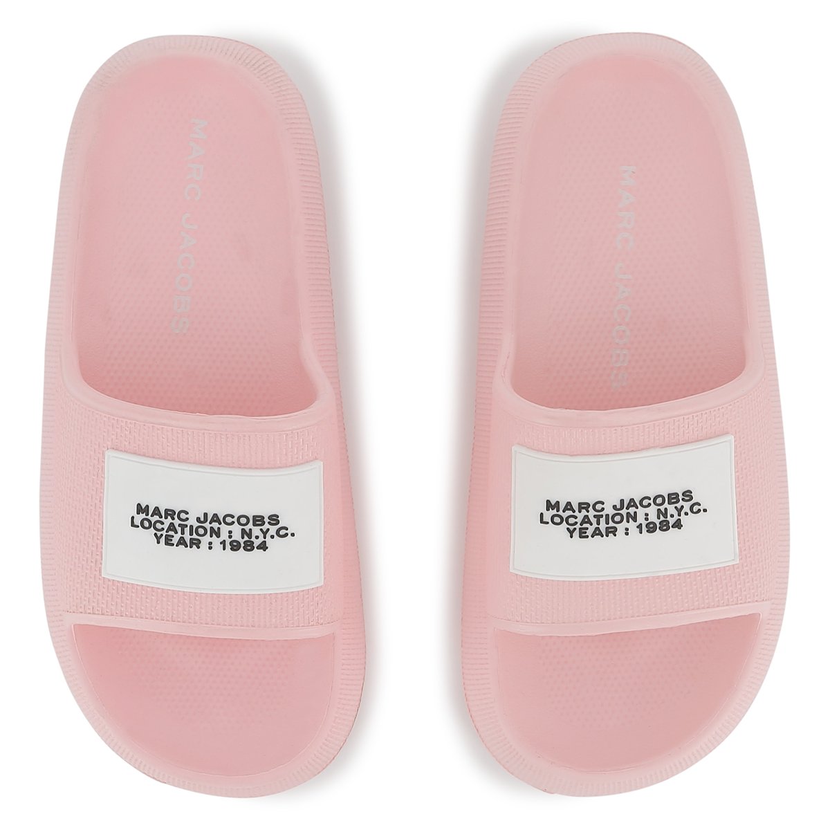 Claquettes rosee, MARC JACOBS