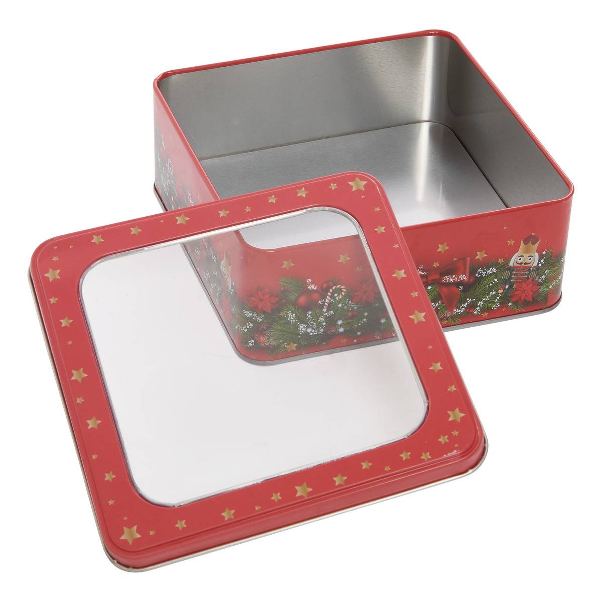 Boîtes à gâteaux Noël carrées modèle b, 5FIVE SIMPLY SMART