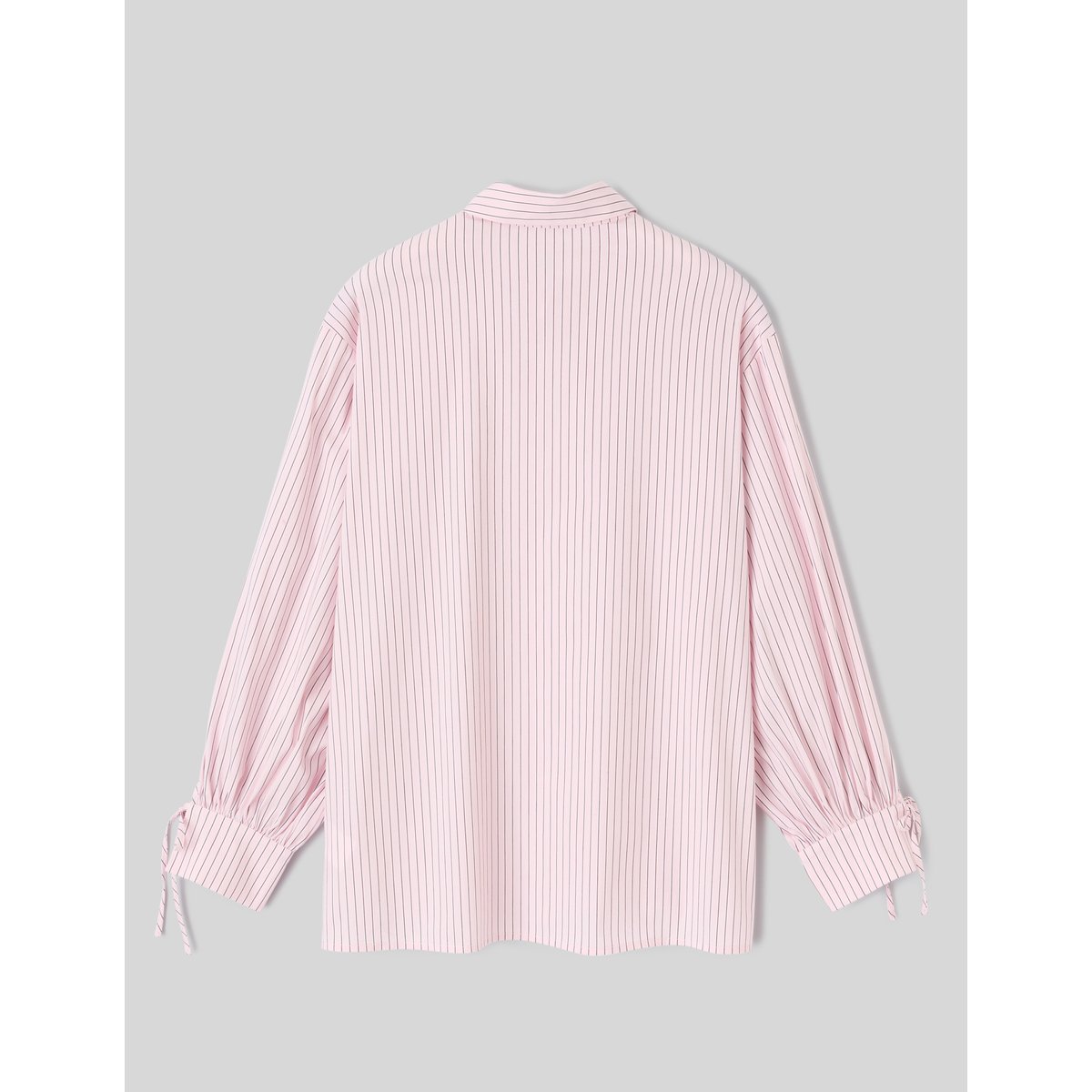 Chemise rayée oversize rose pâle, BZB