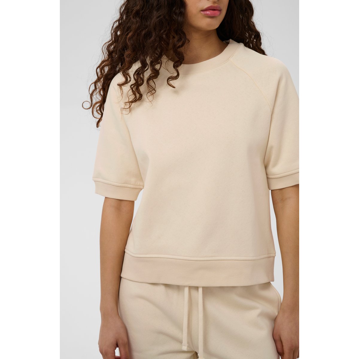 Sweatshirt beige oatmeal, SOAKED IN LUXURY