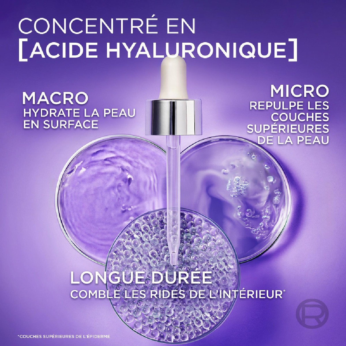 Sérum Anti-rides Acide Hyaluronique 30ml couleur unique, L'OREAL PARIS