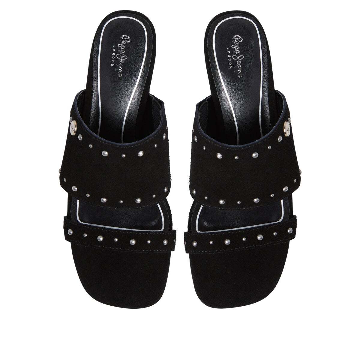 Mules En Daim noir, PEPE JEANS
