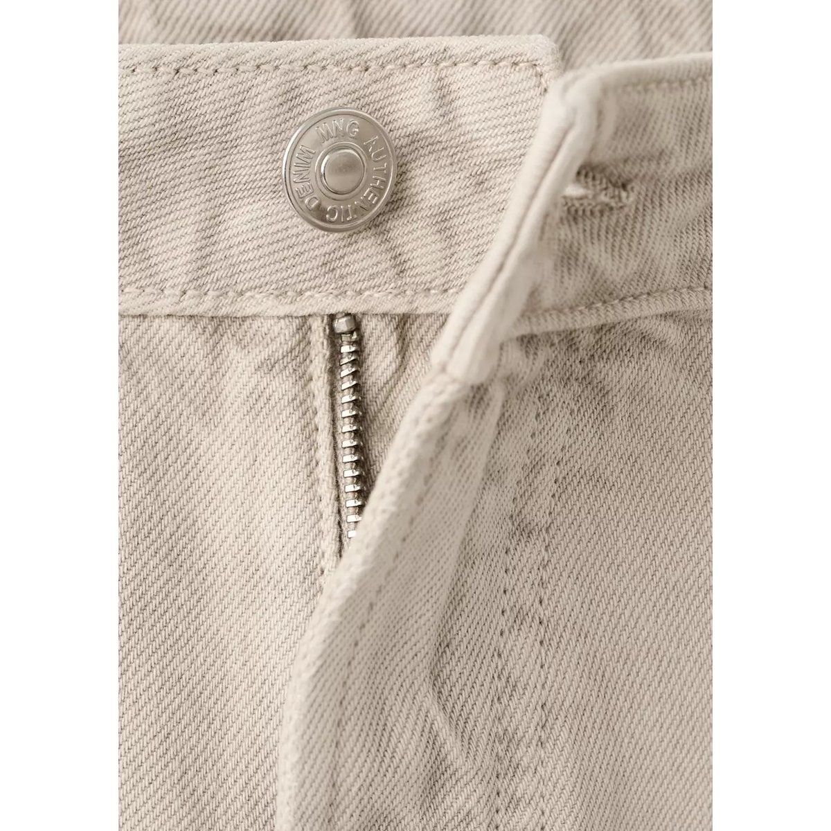 Jean regular-fit beige, MANGO TEEN