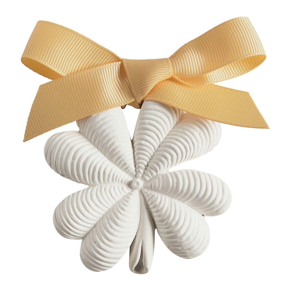 Décor parfumé Trèfle - Grand modèle - Douceur d'Ambre blanc, MATHILDE M