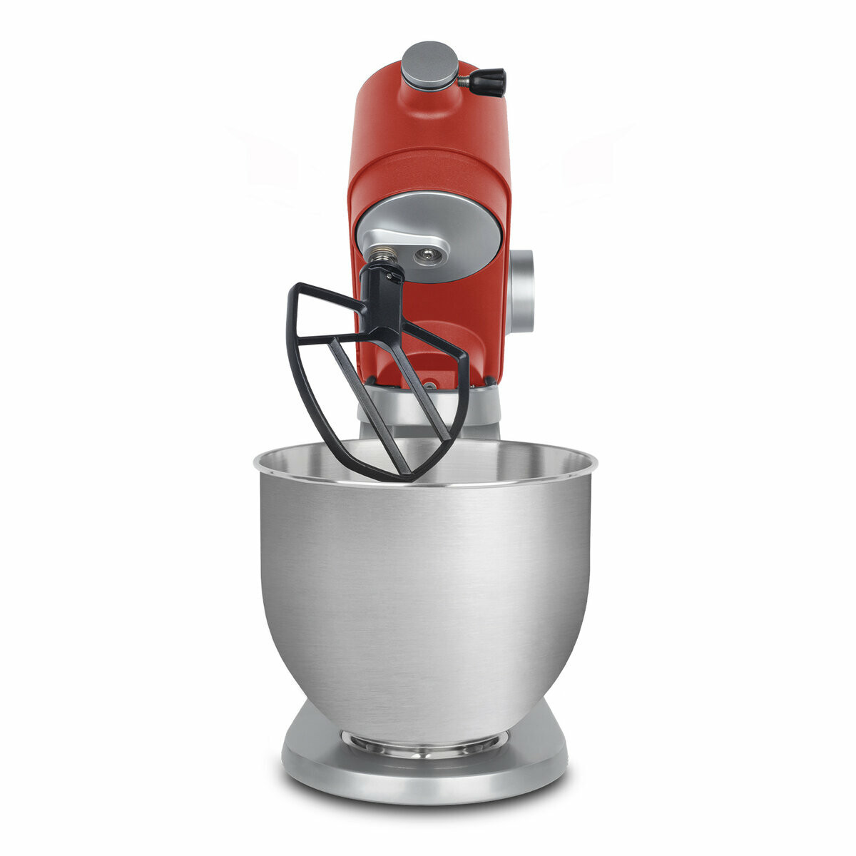 Robot pâtissier métal rouge, H.KOENIG