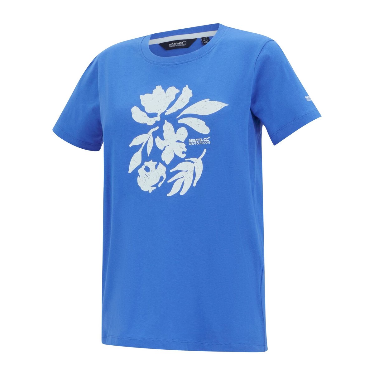 T-shirt motif/style fleur et silhouette FILANDRA bleu imprimé, REGATTA