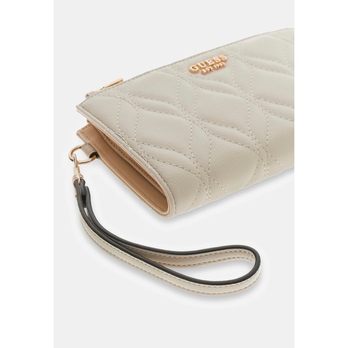 Portefeuille Maxine beige, GUESS