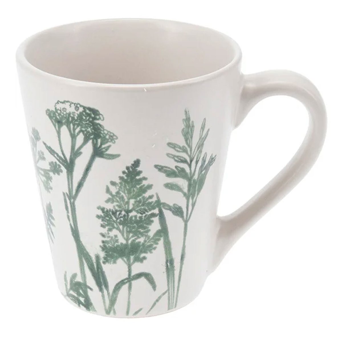 Set de 3 mugs en grés motif fleurs sauvages 360ml multicolore, WADIGA