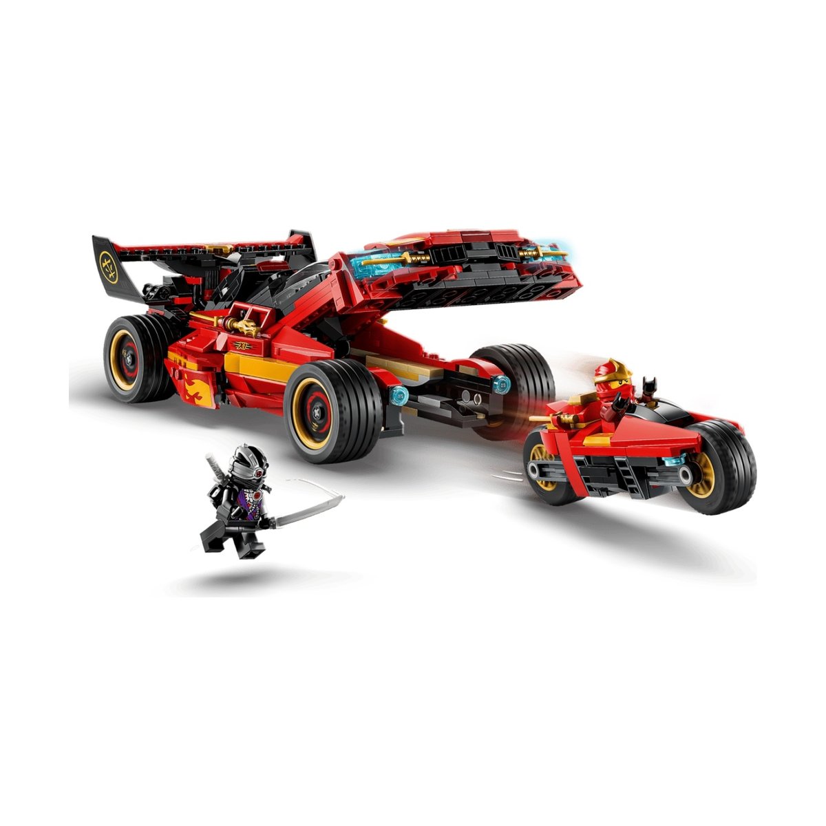 Ninjago Le chargeur Ninja X-1 : 15e anniversaire multicolore, LEGO