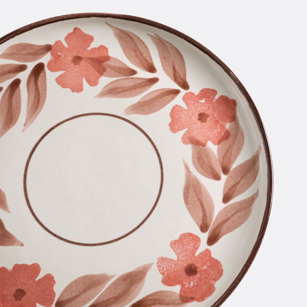 Set of 4 Montesol Dinner Plates in Stoneware multi-coloured, LA REDOUTE INTERIEURS